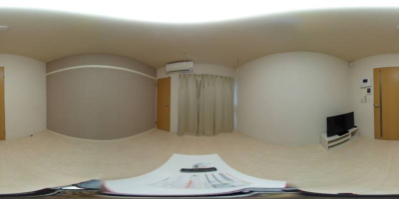 パノラマ画像リビング