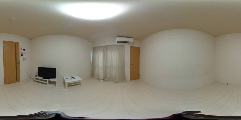 パノラマ画像リビング