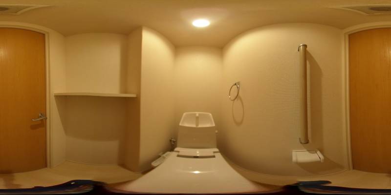 パノラマ画像トイレ