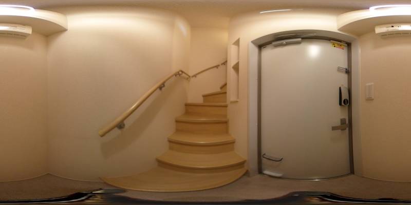 パノラマ画像玄関