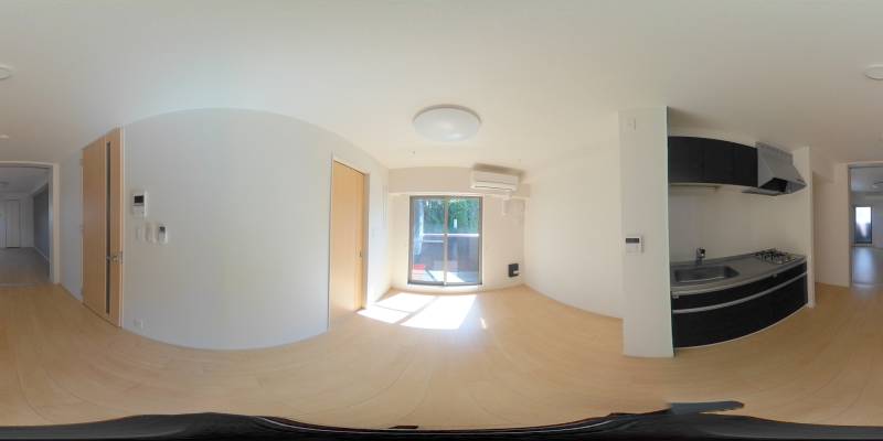 パノラマ画像リビング