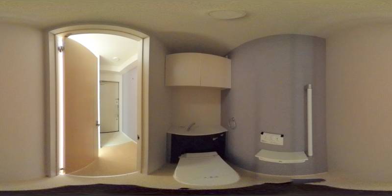 パノラマ画像トイレ