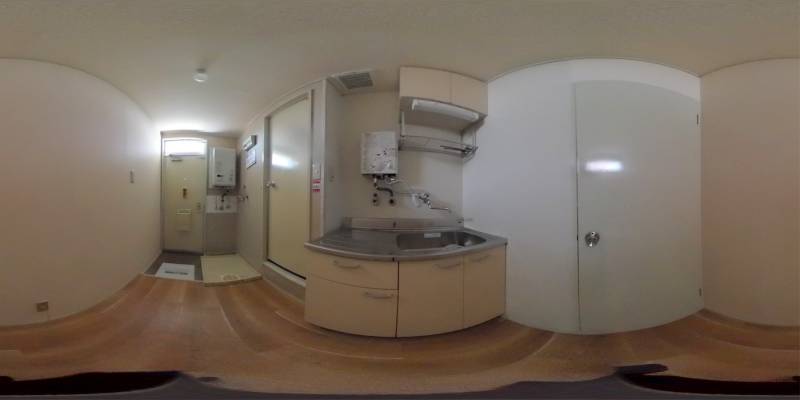 パノラマ画像キッチン