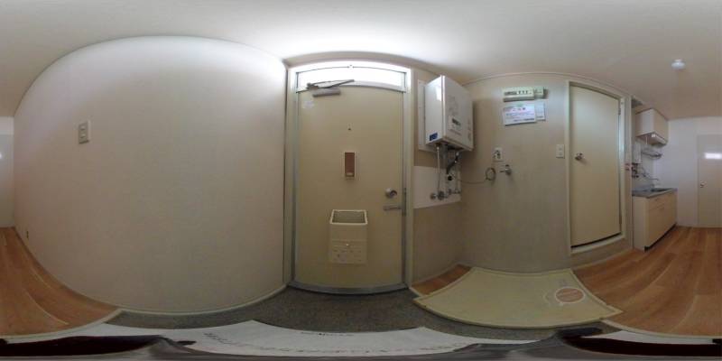 パノラマ画像玄関