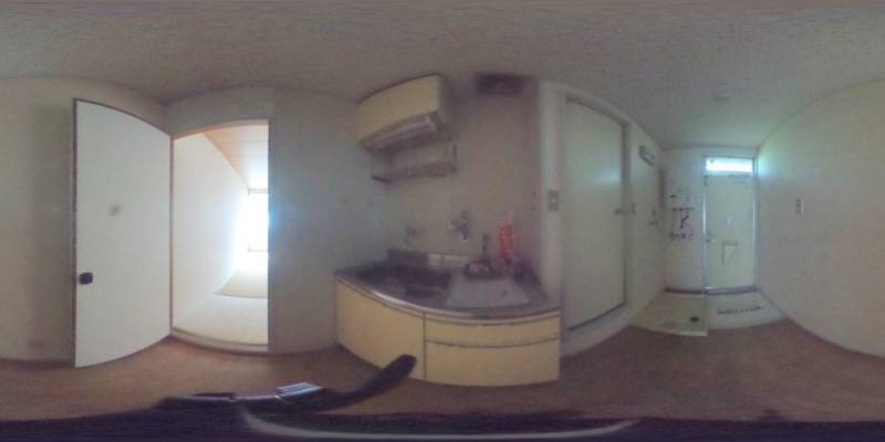 パノラマ画像キッチン