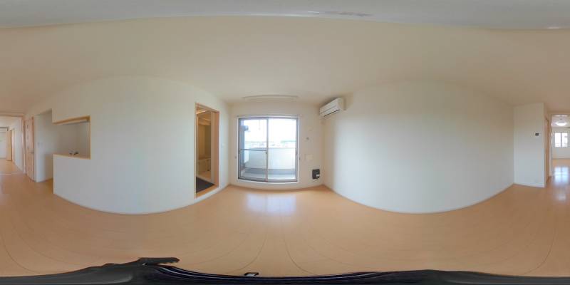 パノラマ画像リビング