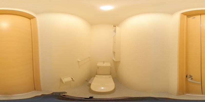 パノラマ画像トイレ