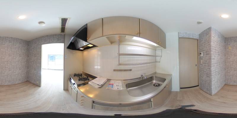 パノラマ画像キッチン