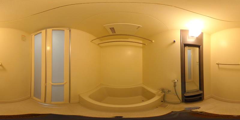 パノラマ画像バスルーム