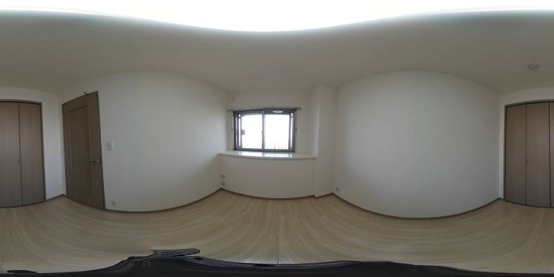 パノラマ画像洋室