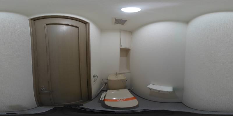 パノラマ画像トイレ