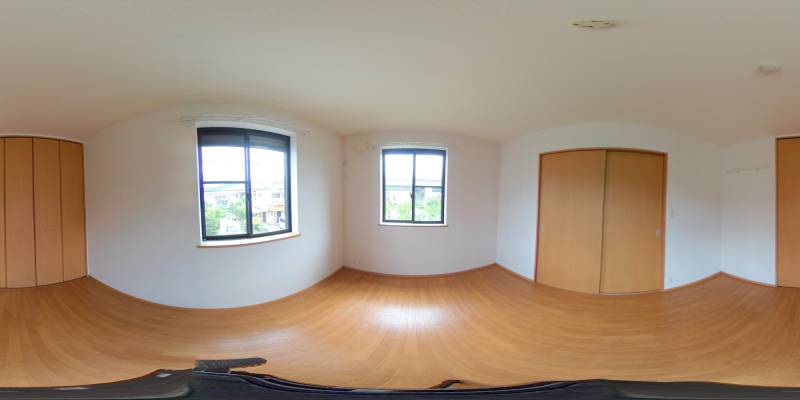 パノラマ画像洋室