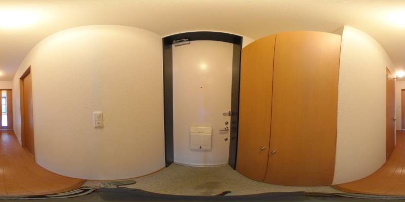 パノラマ画像玄関