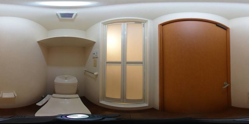 パノラマ画像トイレ