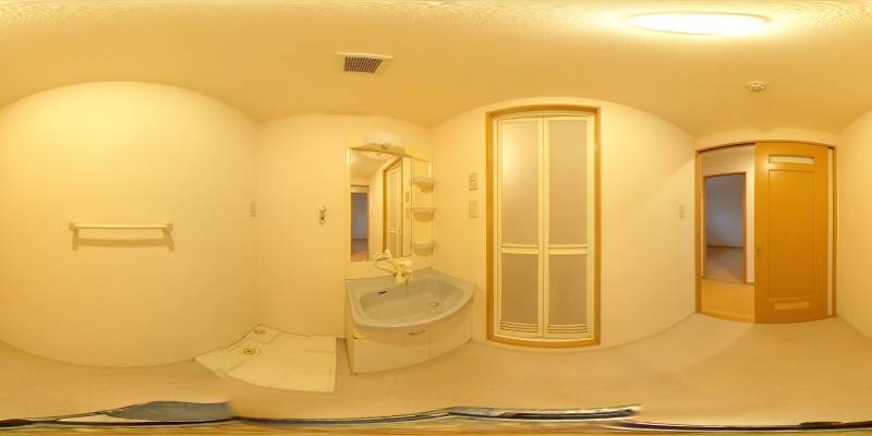 パノラマ画像洗面所