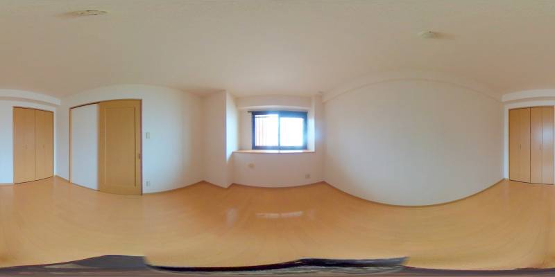 パノラマ画像洋室