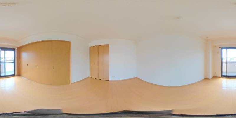 パノラマ画像洋室