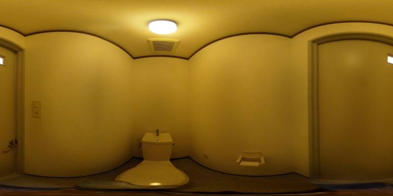 パノラマ画像トイレ