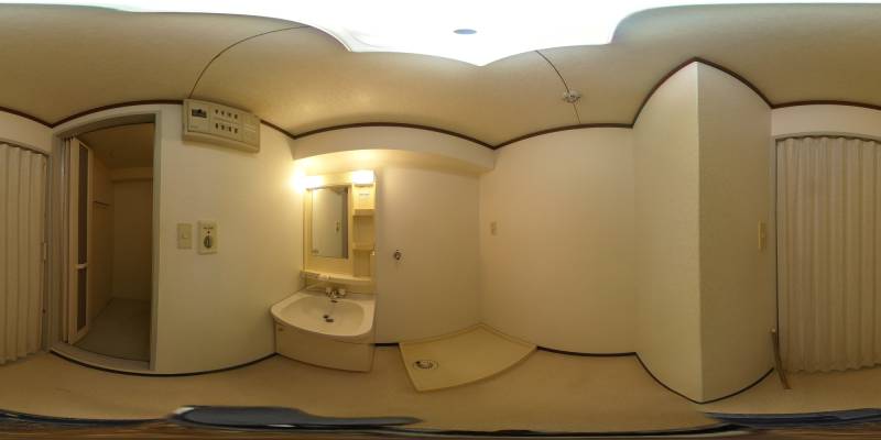 パノラマ画像洗面所