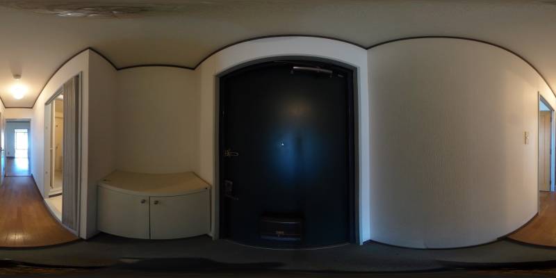 パノラマ画像玄関