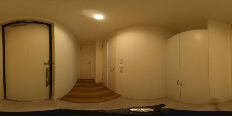 パノラマ画像玄関
