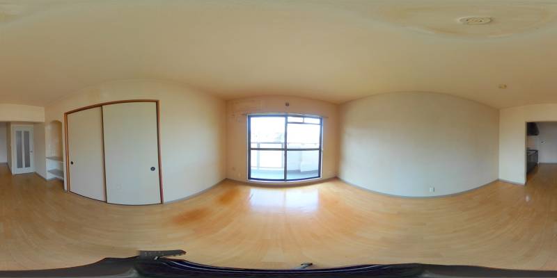 パノラマ画像リビング