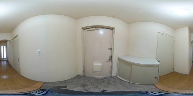 パノラマ画像玄関