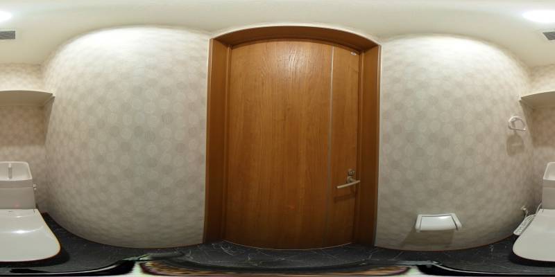 パノラマ画像トイレ