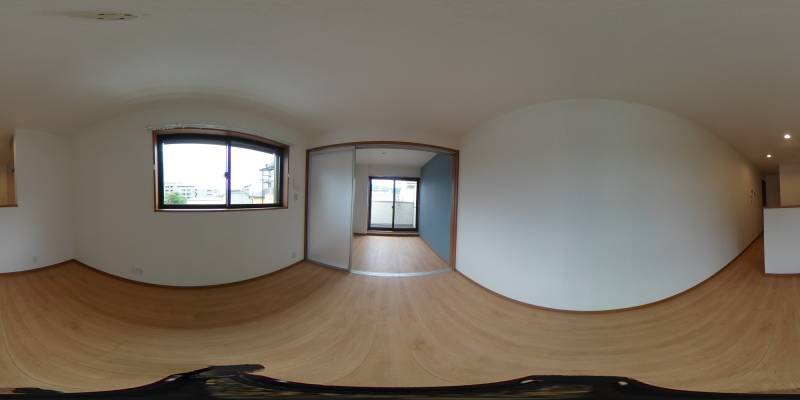 パノラマ画像リビング