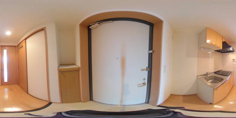 パノラマ画像玄関