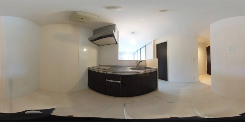 パノラマ画像キッチン