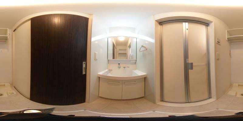 パノラマ画像洗面所