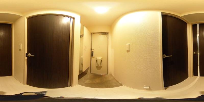 パノラマ画像玄関