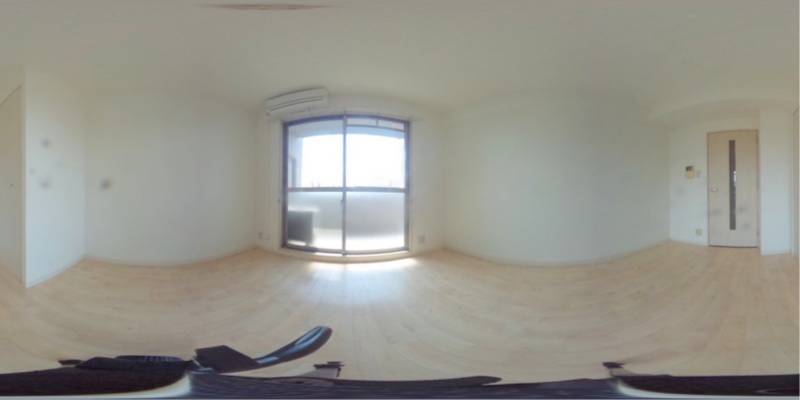 パノラマ画像洋室