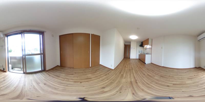 パノラマ画像リビング