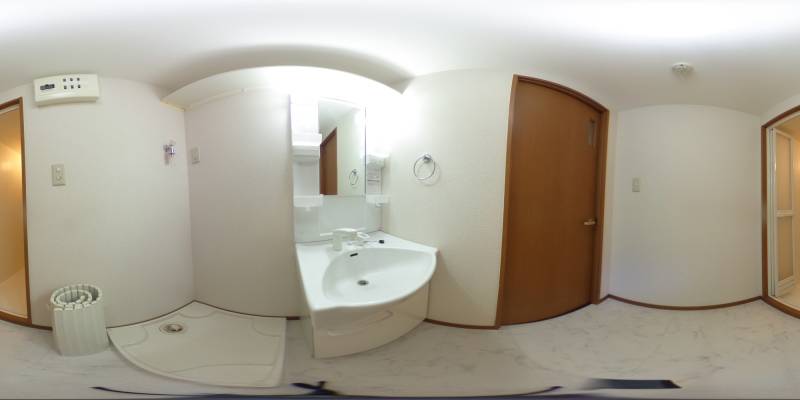 パノラマ画像洗面所