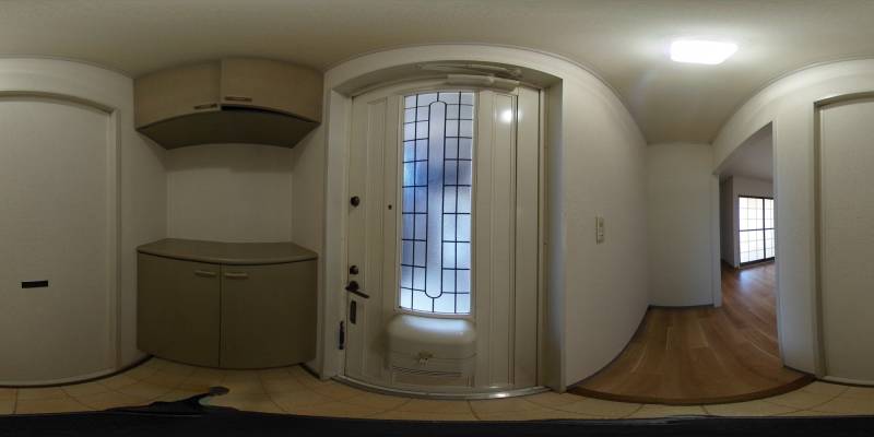 パノラマ画像玄関