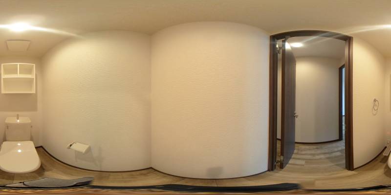 パノラマ画像トイレ