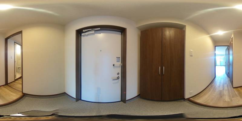 パノラマ画像玄関