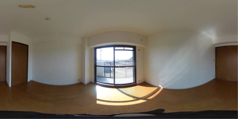 パノラマ画像リビング