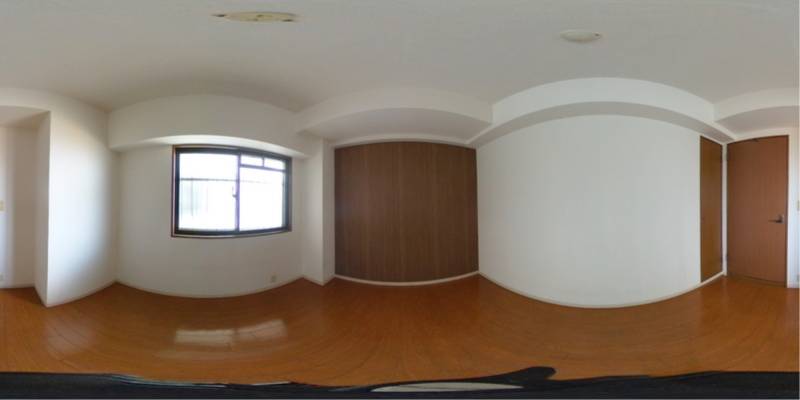 パノラマ画像洋室