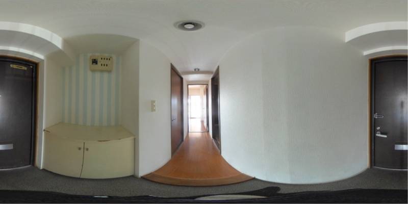 パノラマ画像玄関