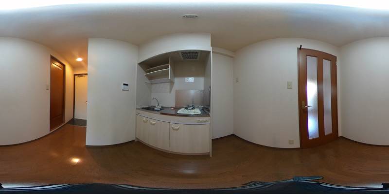 パノラマ画像キッチン