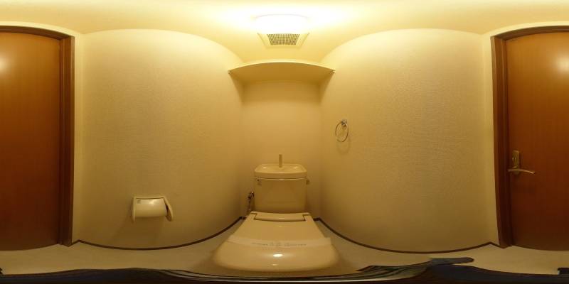 パノラマ画像トイレ