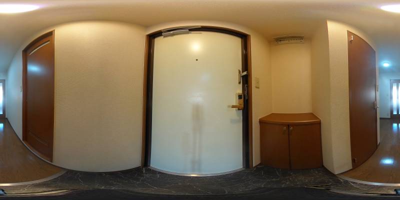 パノラマ画像玄関