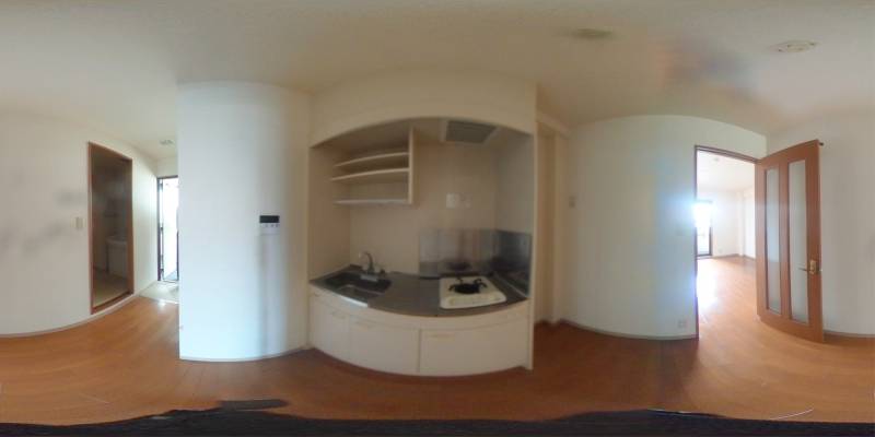 パノラマ画像キッチン