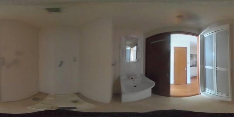 パノラマ画像洗面所