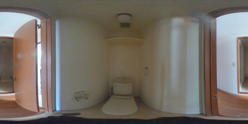 パノラマ画像トイレ