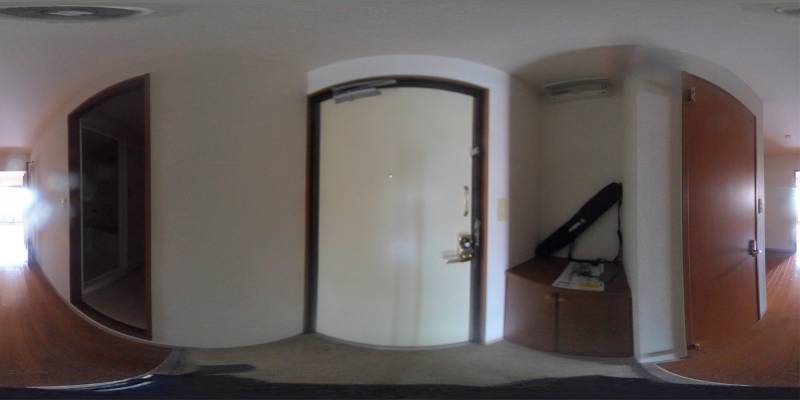 パノラマ画像玄関