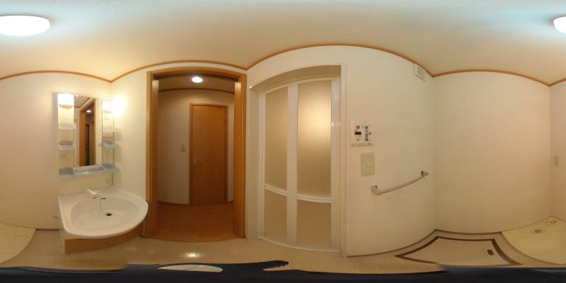 パノラマ画像洗面所